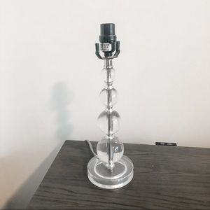 Acrylic Bubble Lamp Base